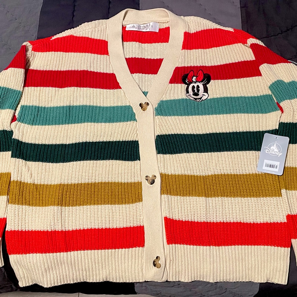 Disney Parks Minnie Mouse Cardigan
